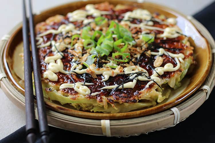 Okonomiyaki. 