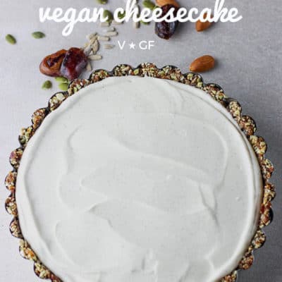 Simple and lovely, this easy no-bake vegan cheesecake is light, creamy and subtly sweet with a perfectly silky texture from a surprise ingredient.