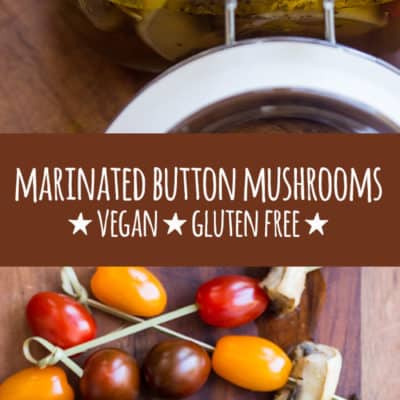 Marinated button mushrooms are simple to make, incredibly tasty and great to have on hand to add to salads and antipasto platters.