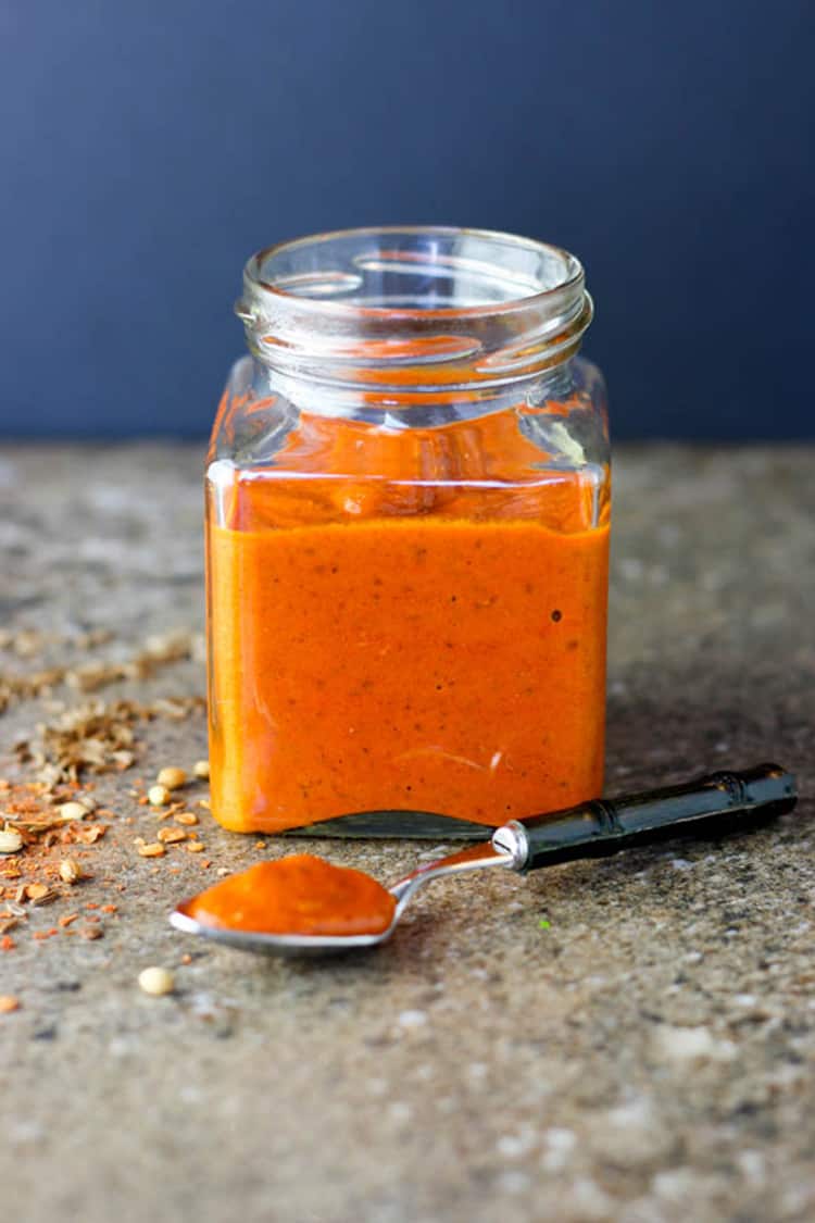 Harissa Recipe (North African peppers and spice paste)