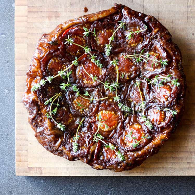 Tomato tarte tatin - Quite Good Food