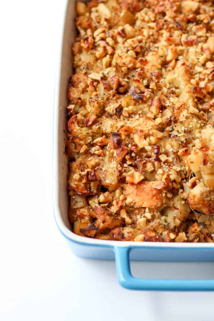 Tempeh, parsnip and sage stuffing. 