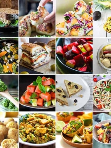 16 summer picnic recipes - mostly vegan and gluten free.