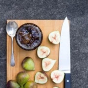 Fig, balsamic and vanilla jam - perfect with fresh scones and a pot of earl grey tea.