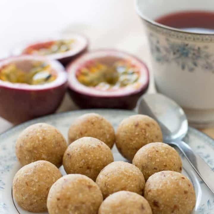 Passionfruit bliss balls.