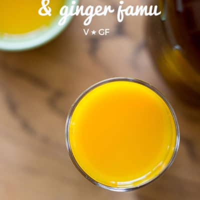 Turmeric and ginger jamu, an anti-inflammatory health tonic to add to your arsenal of home remedies. Vegan and gluten free.