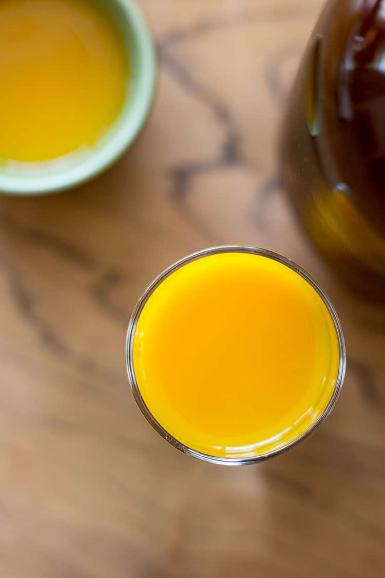 Turmeric jamu.