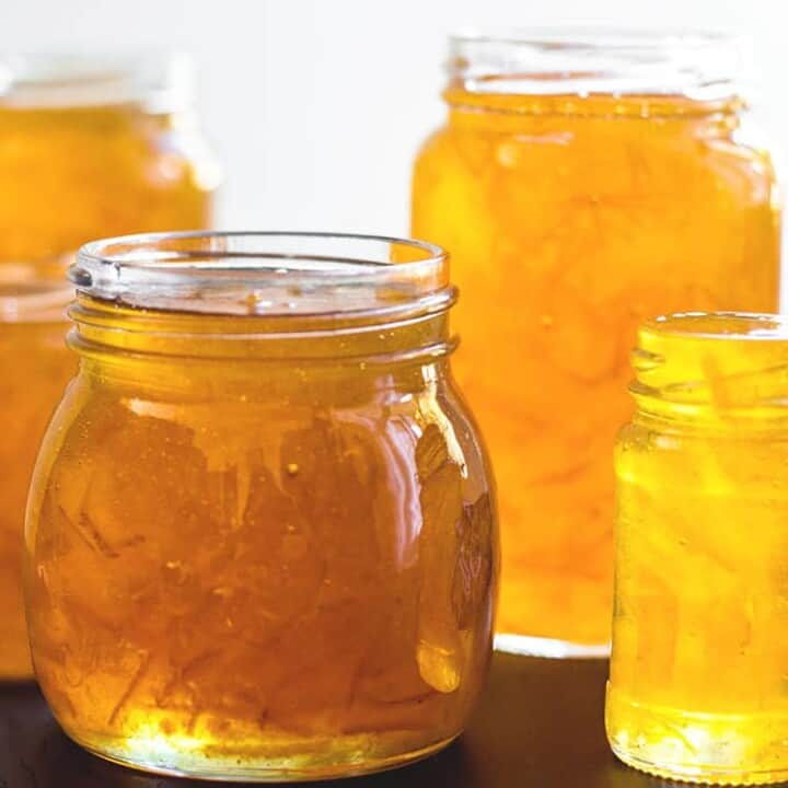 Chai spiced grapefruit marmalade.