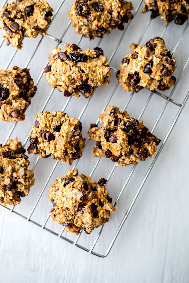 Gluten-free vegan cookies. 