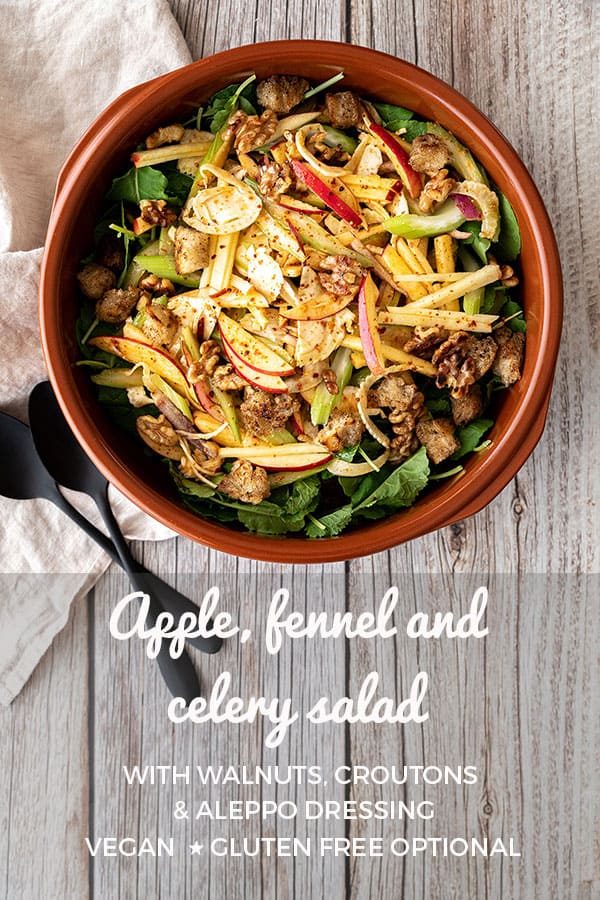 Apple, fennel and celery salad Quite Good Food